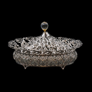Decorative Bowl with Lid (Model-014-G)